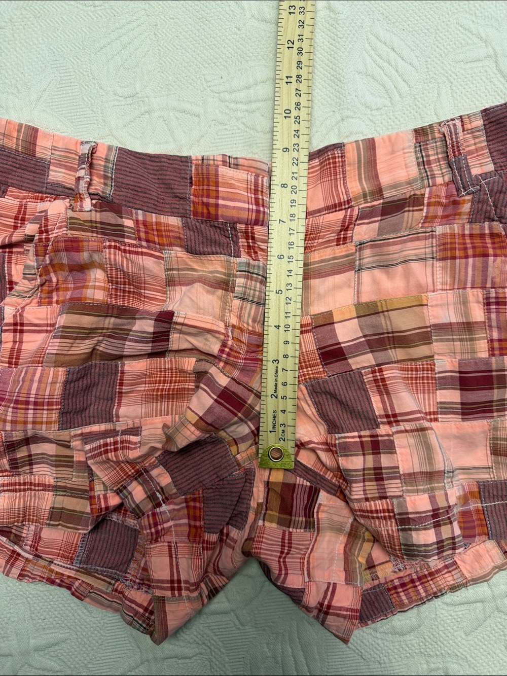 J Crew Madras plaid shorts 8 - Picture 8 of 8